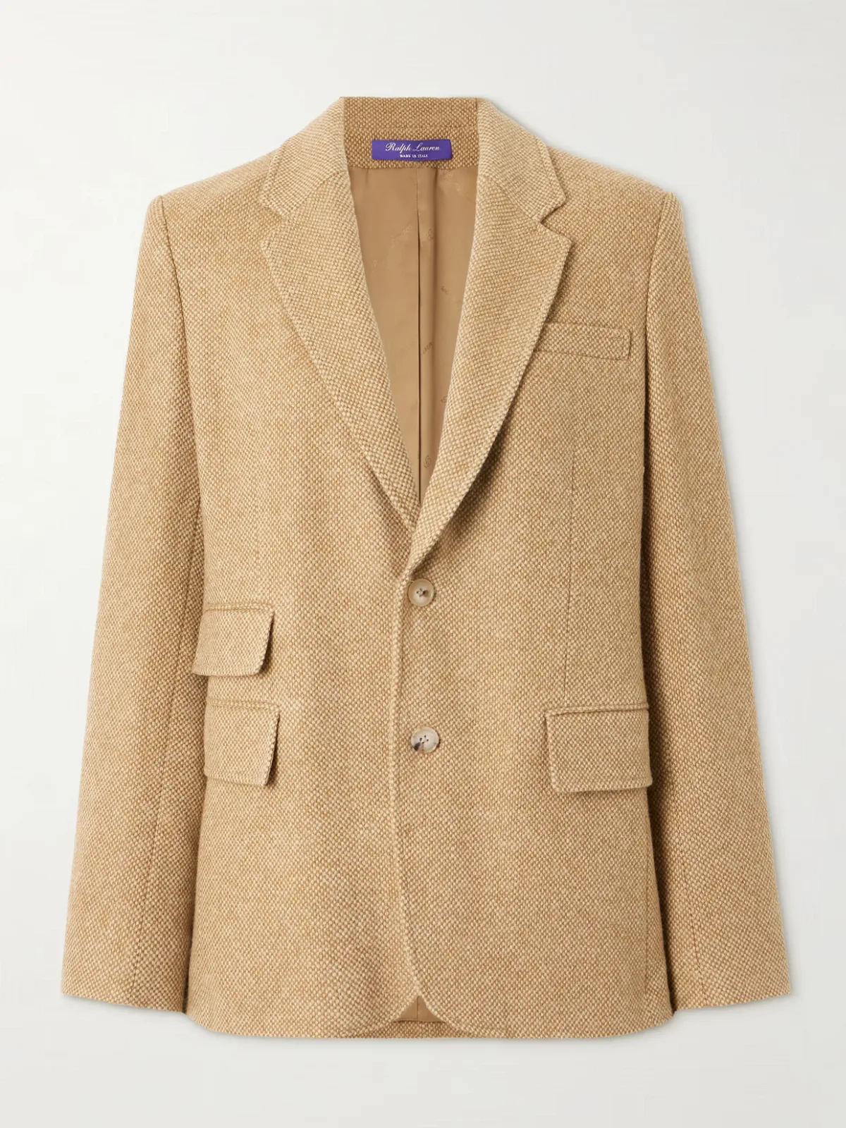 - Eli Wool And Cashmere-blend Tweed Blazer -