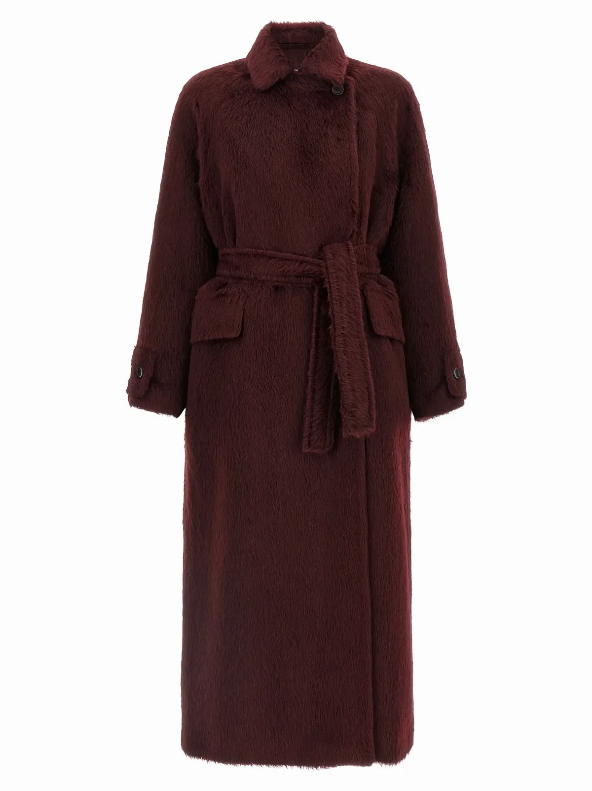 Alpaca Wool Blend Coat