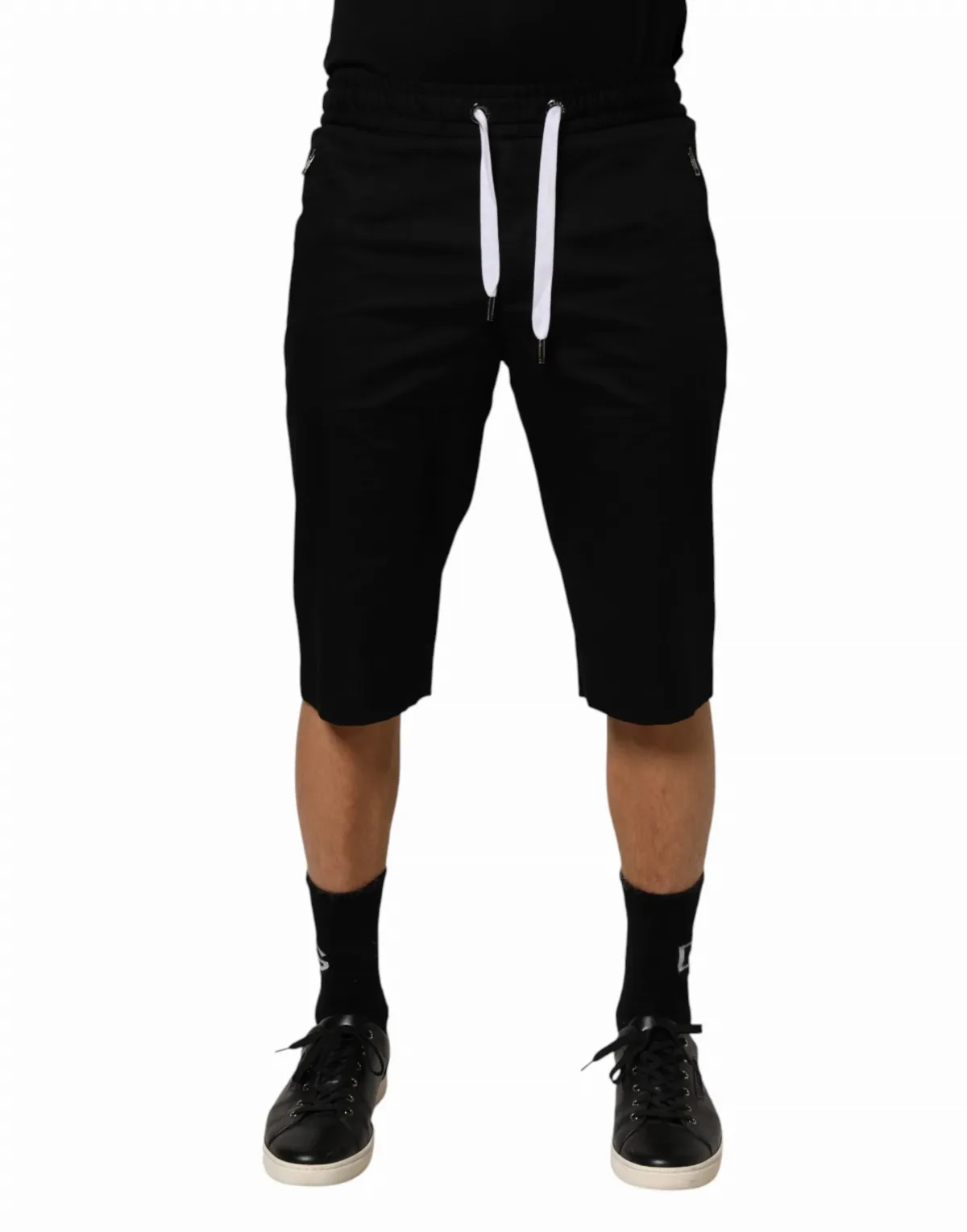 Cotton Stretch Bermuda Shorts