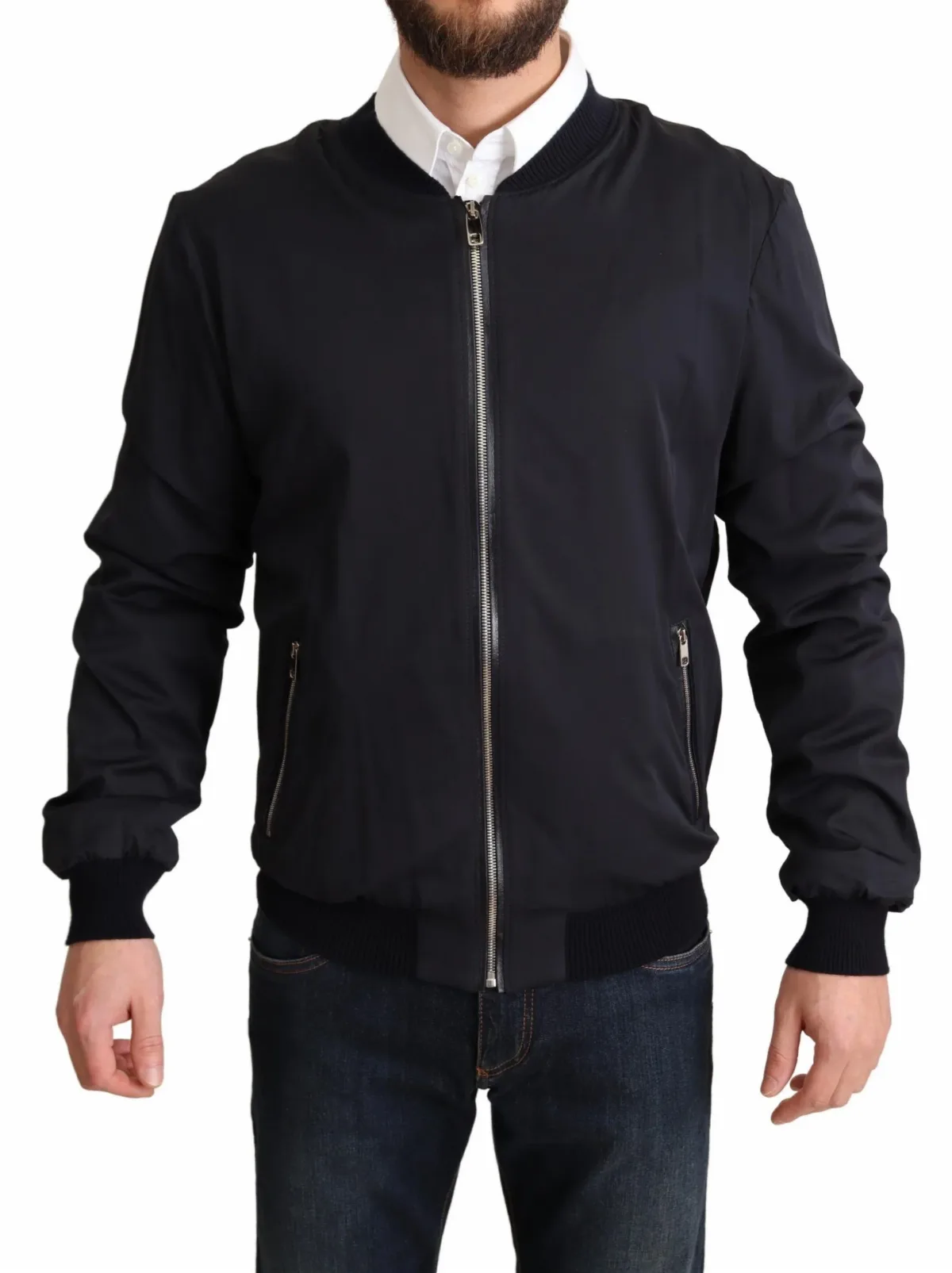 Silk Bomber Jacket