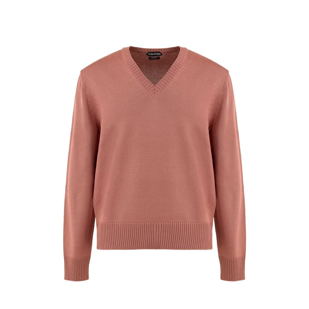 V-Neck Viscose Blend Sweater