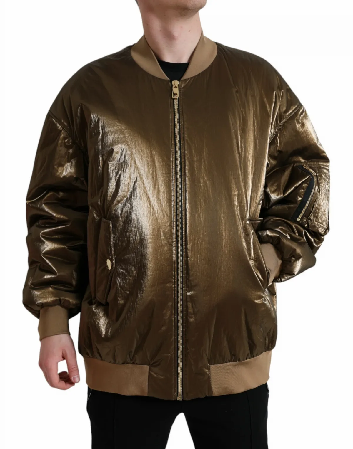 Nylon Bomber Jacket