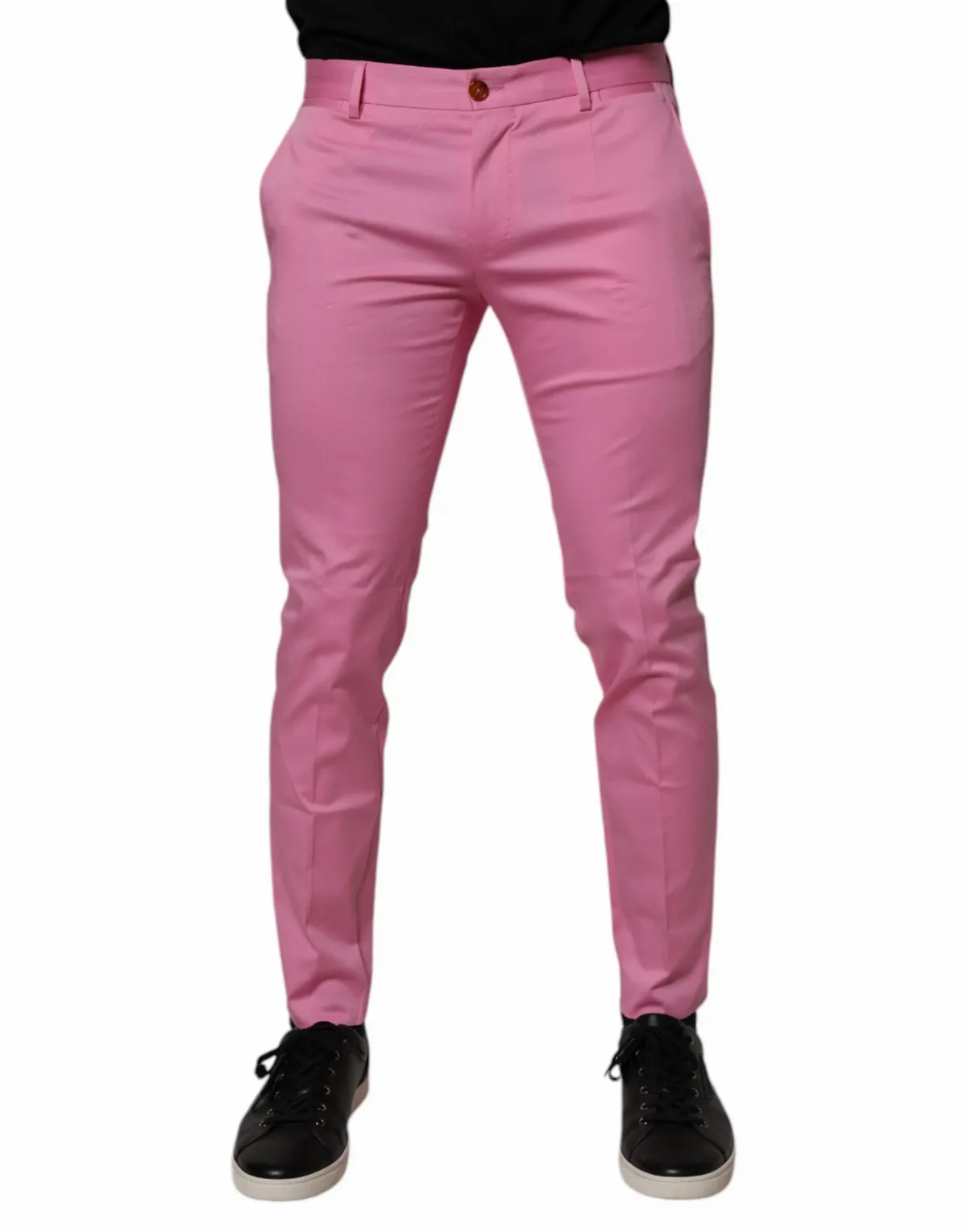 Cotton Slim Fit Trousers
