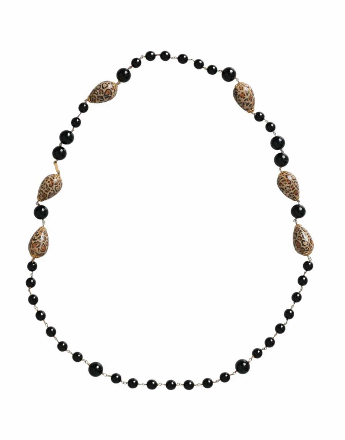Beaded Long Chain Necklace by Dolce & Gabbana