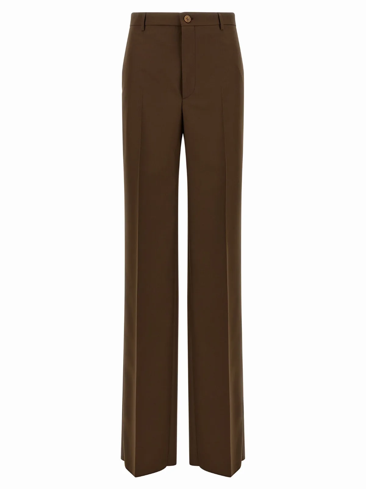 Wide-Leg Tailored Trousers