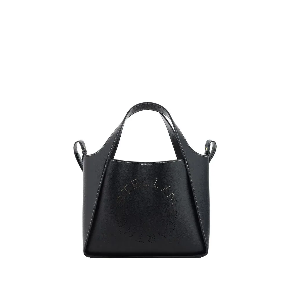 Perforated Monogram Faux Leather Shoulder Bag