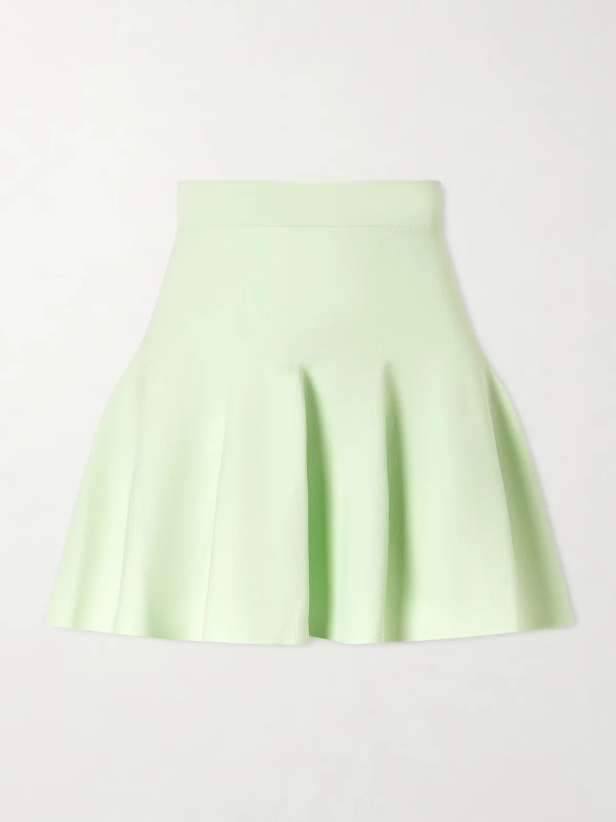 - Stretch-knit Mini Skirt -