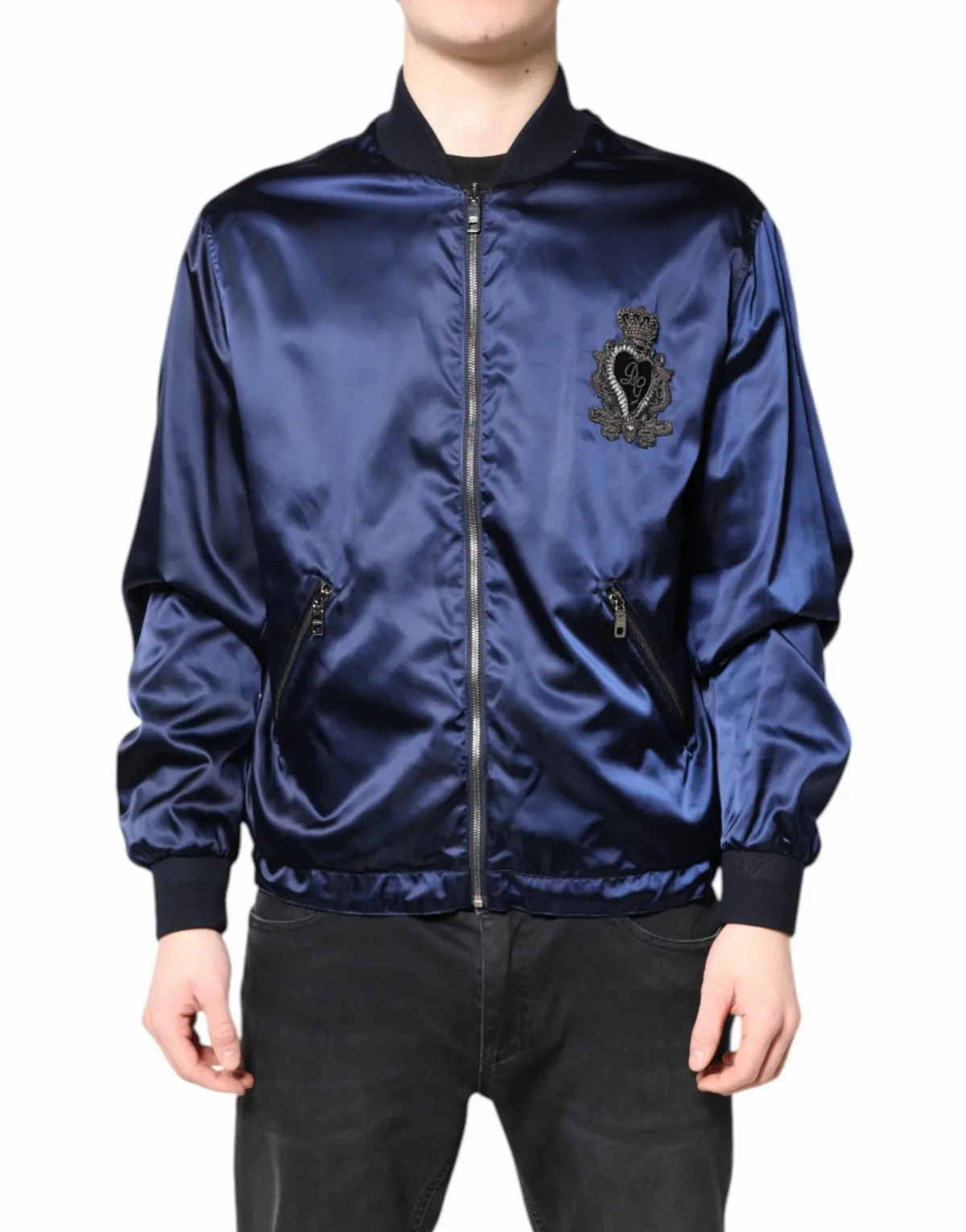 DG Crown Nylon Bomber Jacket
