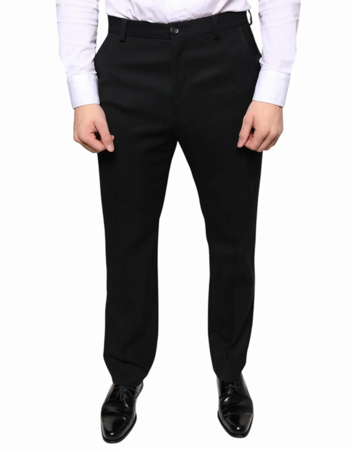 Wool Blend Trousers