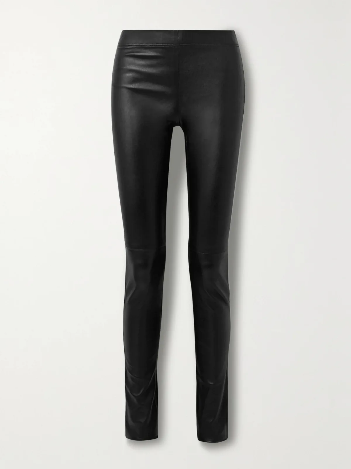- Stretch-leather Leggings -