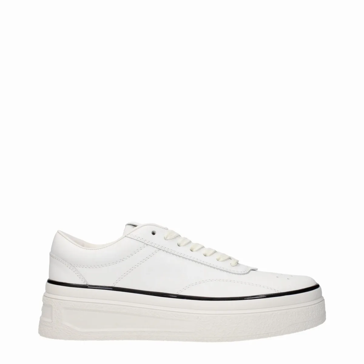 Leather Platform Sneaker