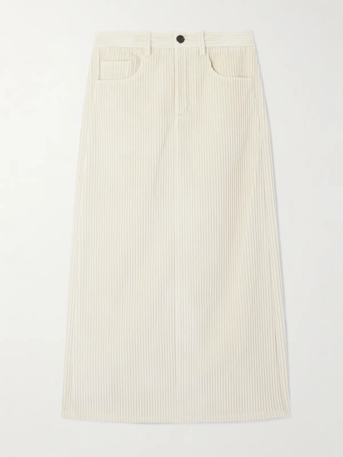 - Calder Cotton-corduroy Midi Skirt -