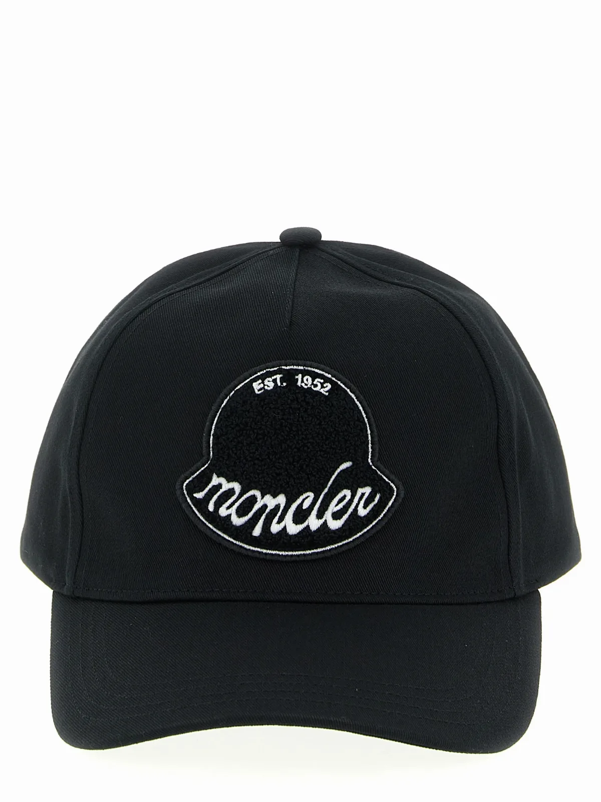 Logo-Embroidered Cotton Baseball Cap by Moncler