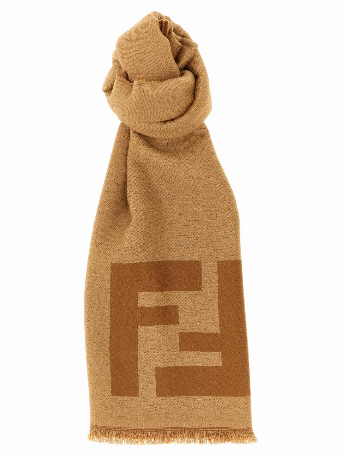 Virgin Wool FF Logo Scarf