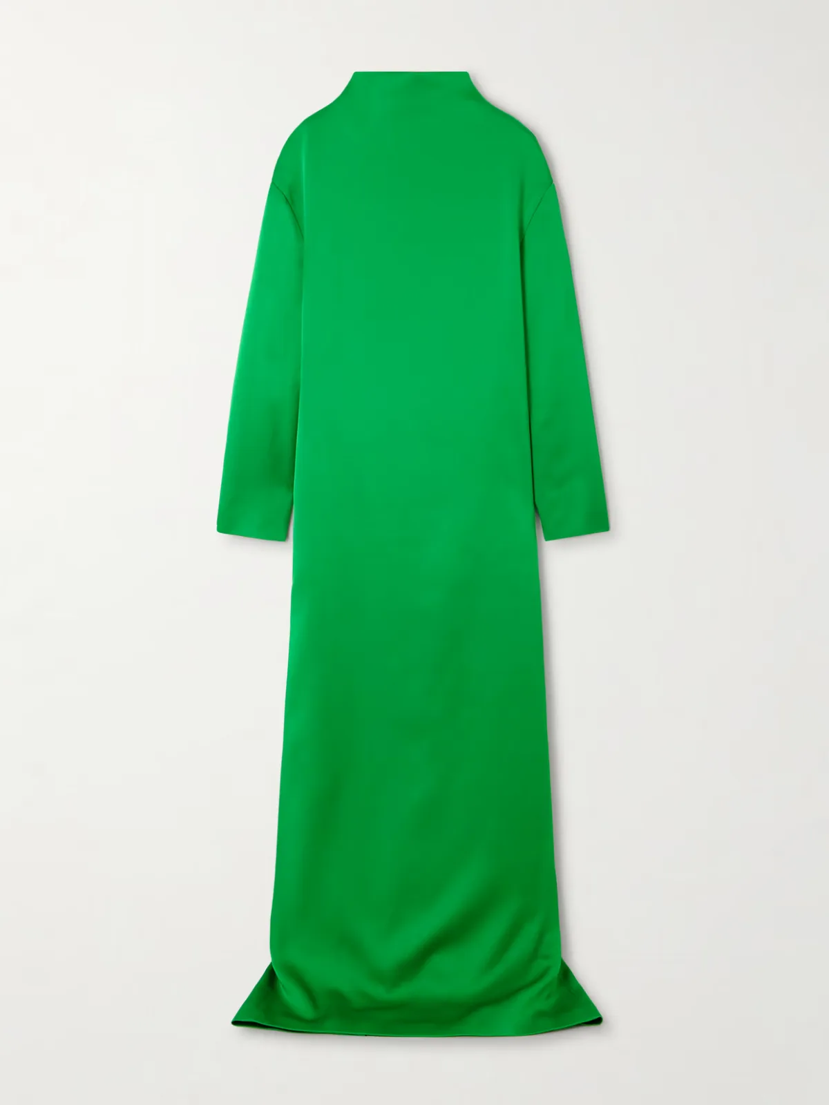 - Oversized Open-back Satin-crepe Gown -