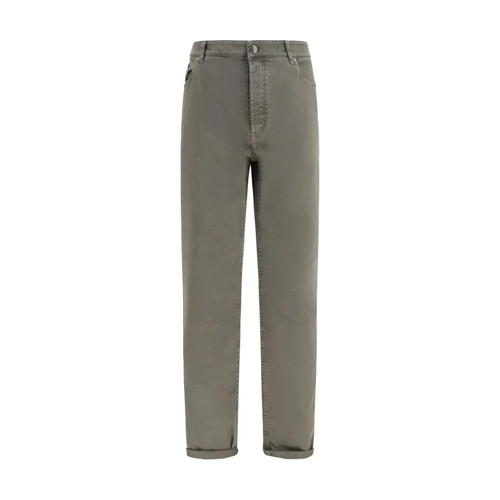 Cotton Denim Jeans