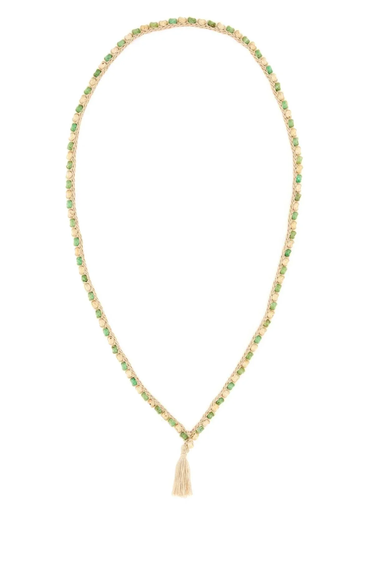 Embellished Crochet Necklace by Alanui