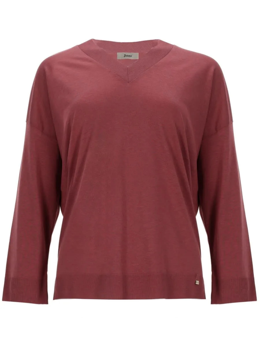 Maglia In Glam Knit Effect