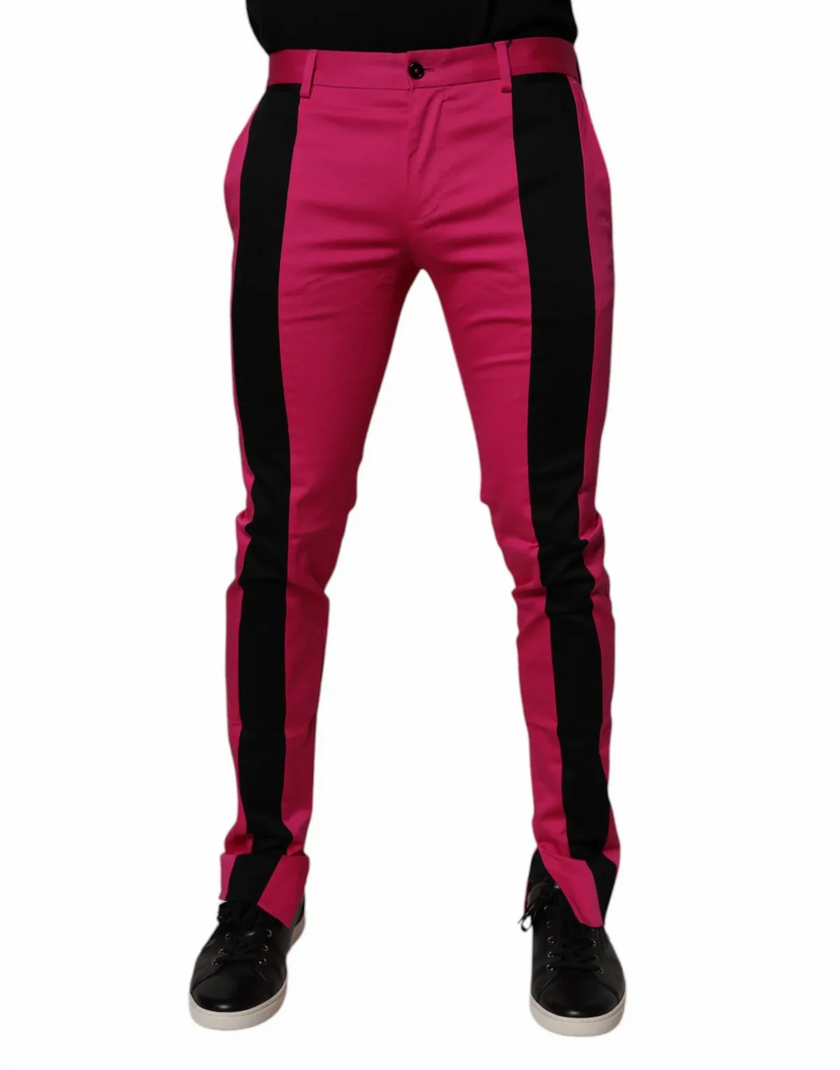 Striped Cotton Trousers
