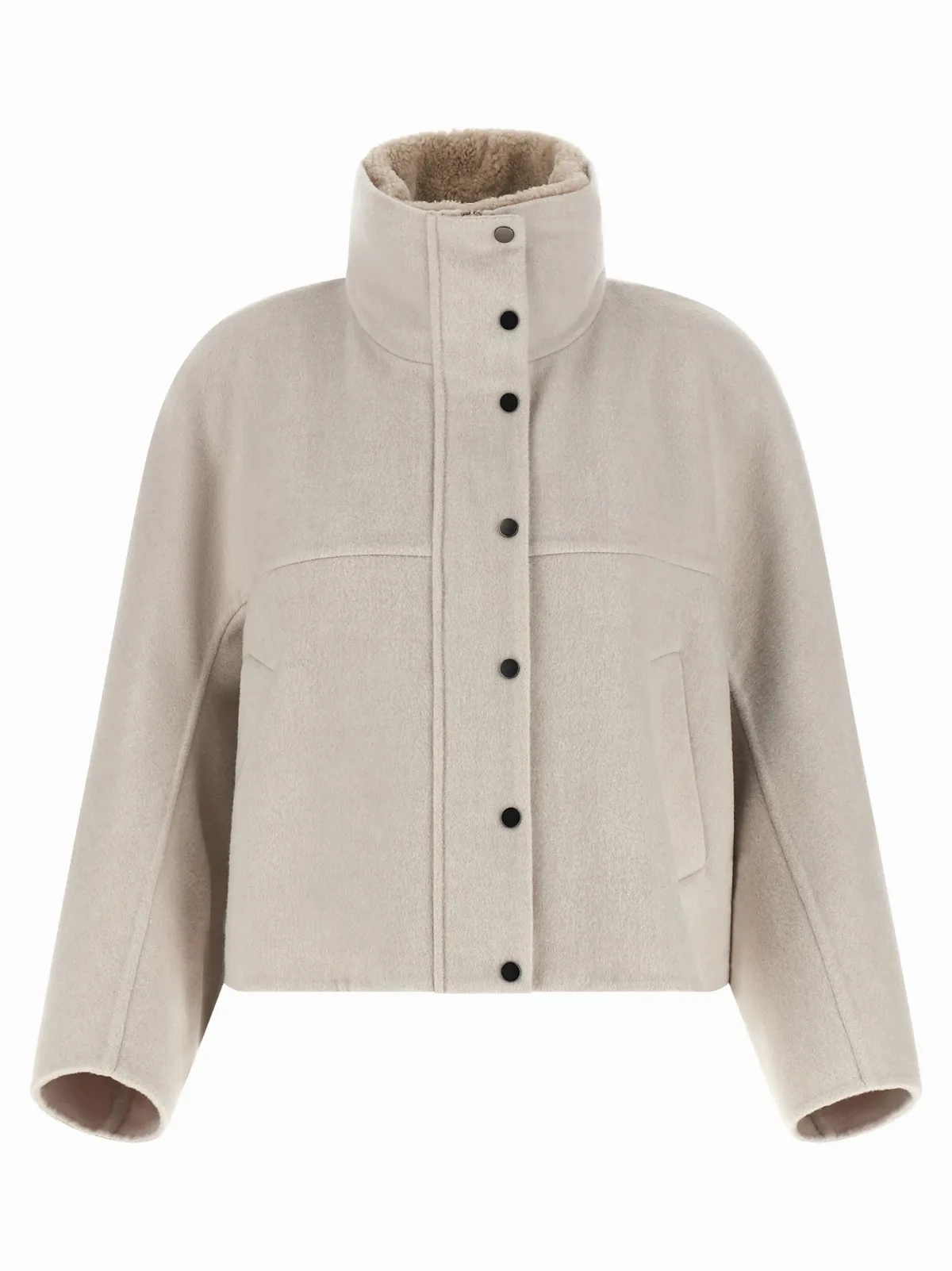 Virgin Wool and Cashmere Coat
