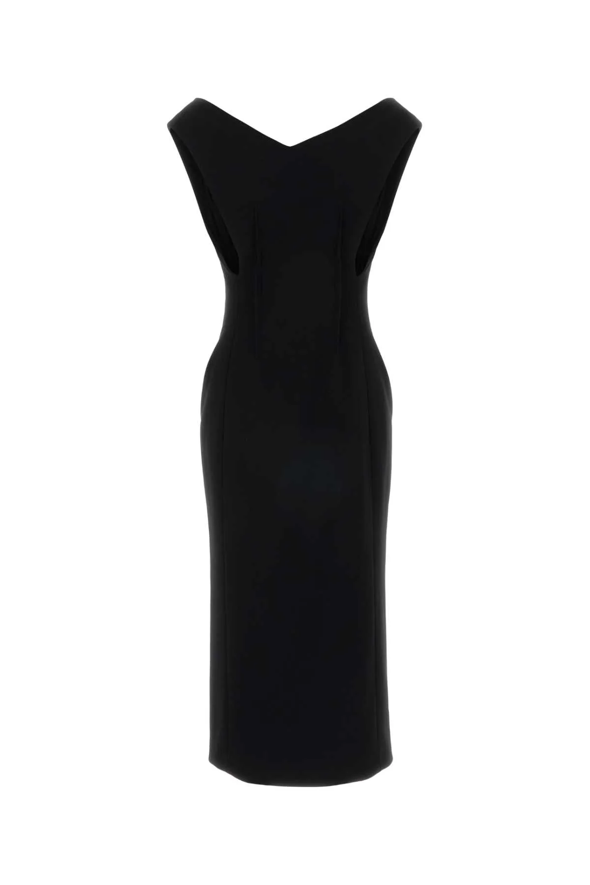 Black Crepe Dress
