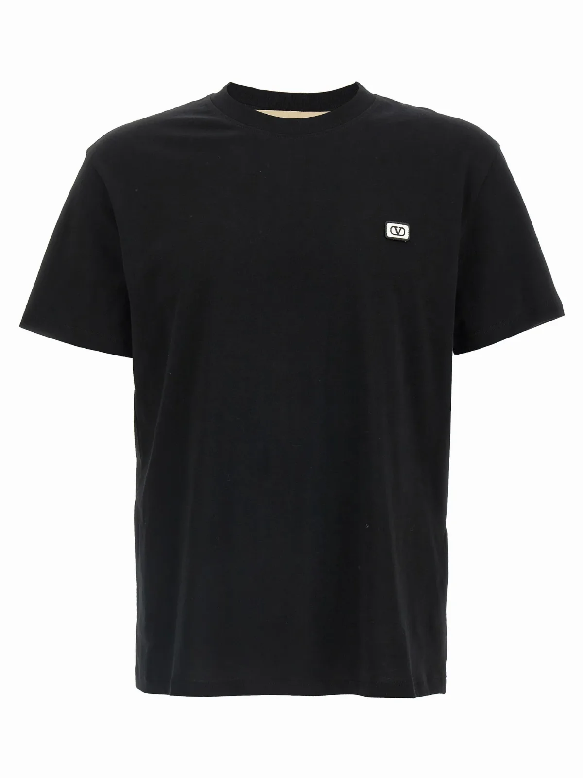 VLogo Patch Cotton T-Shirt
