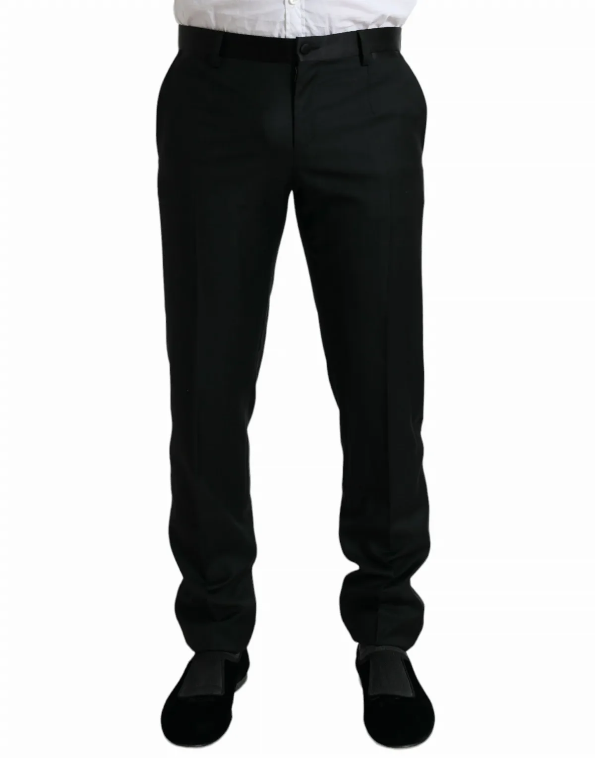 Virgin Wool Slim Fit Trouser