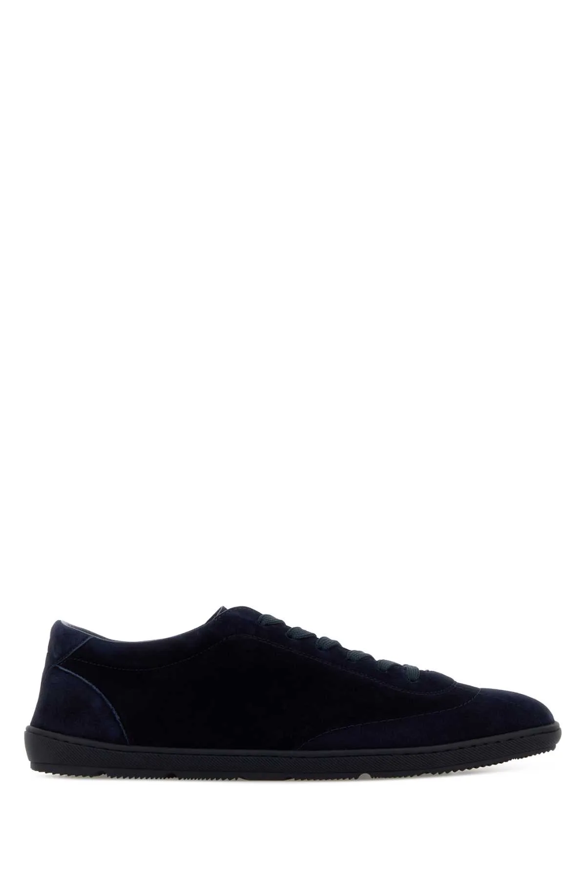 Midnight Blue Suede Sneakers