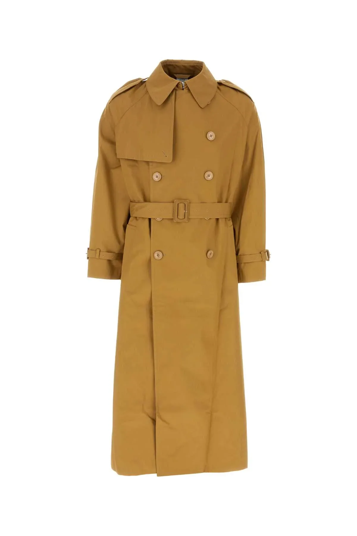 Oversized Cotton Trench Coat
