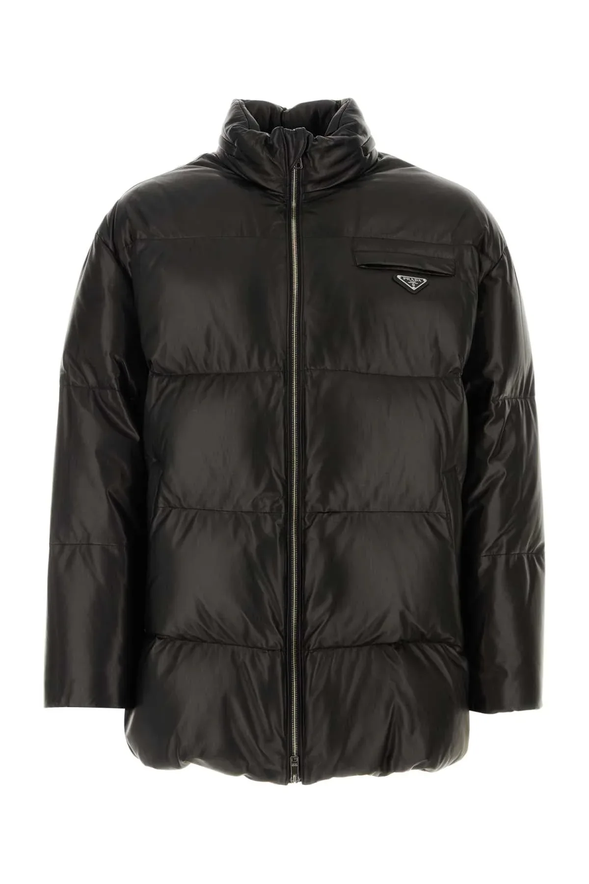 Nappa Leather Down Jacket