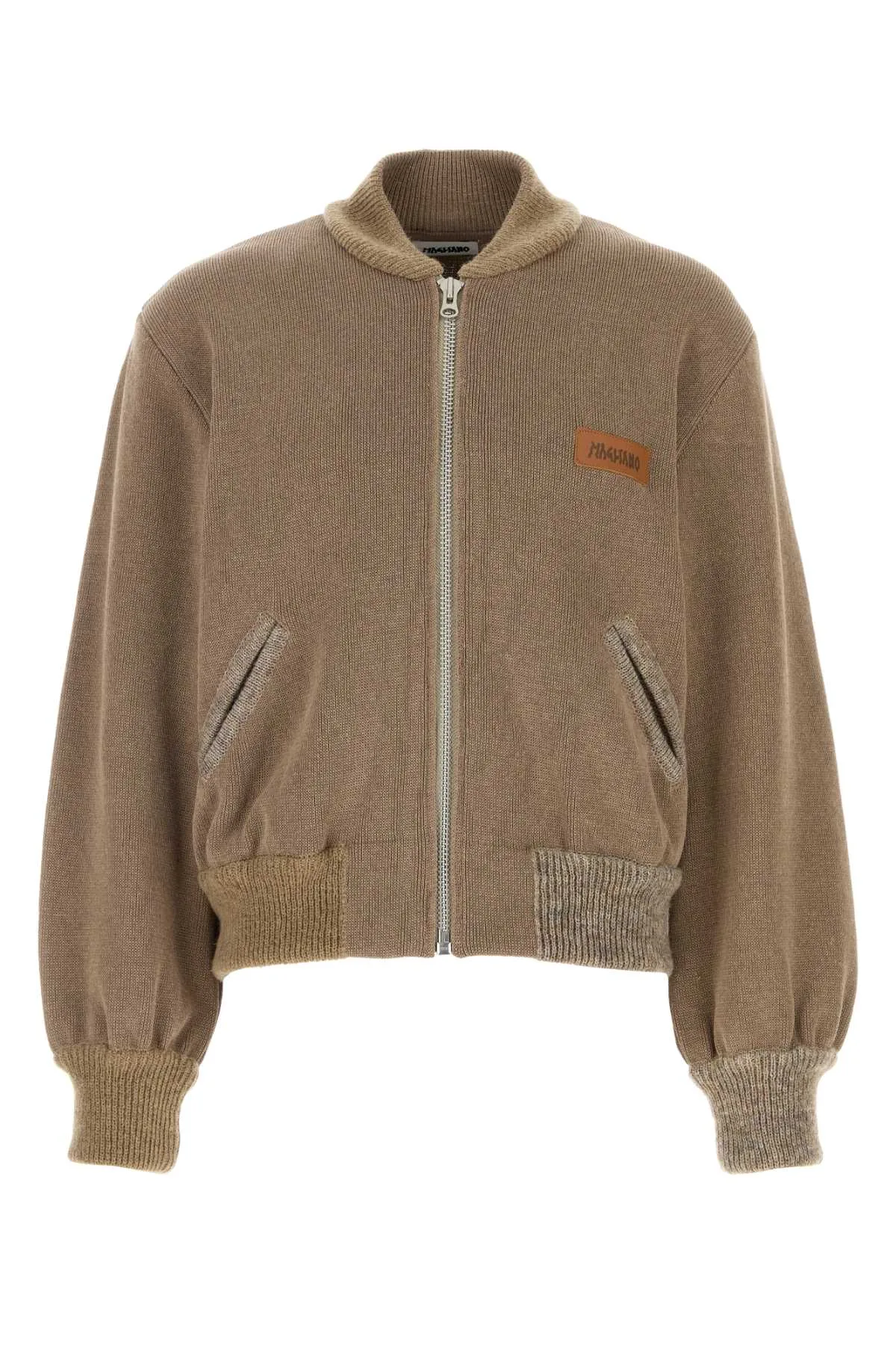 Knitted Bomber Jacket