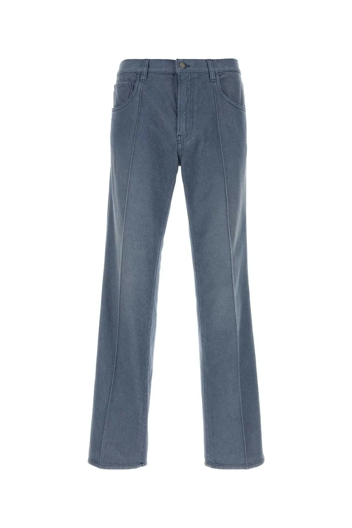 Recycled-Blend Denim Jeans