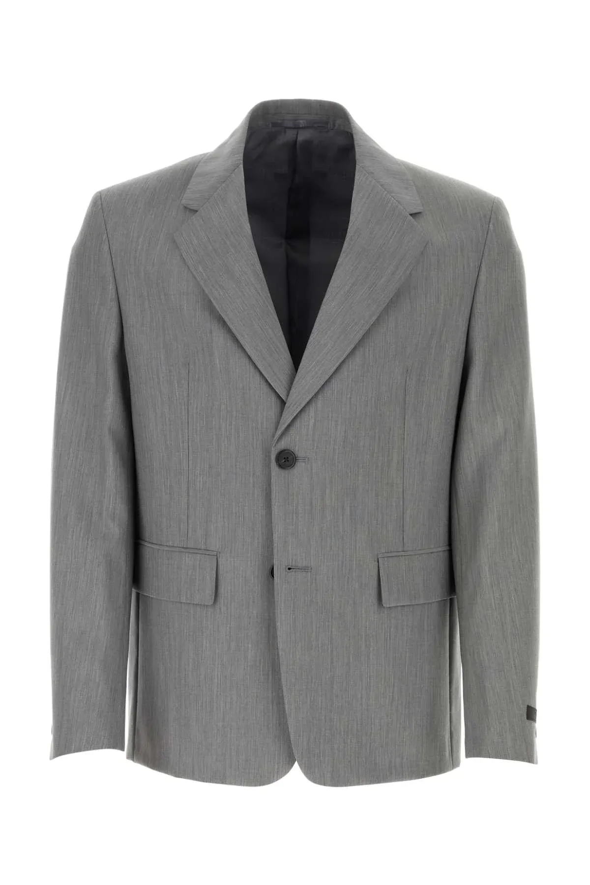 Melange Wool Blend Blazer