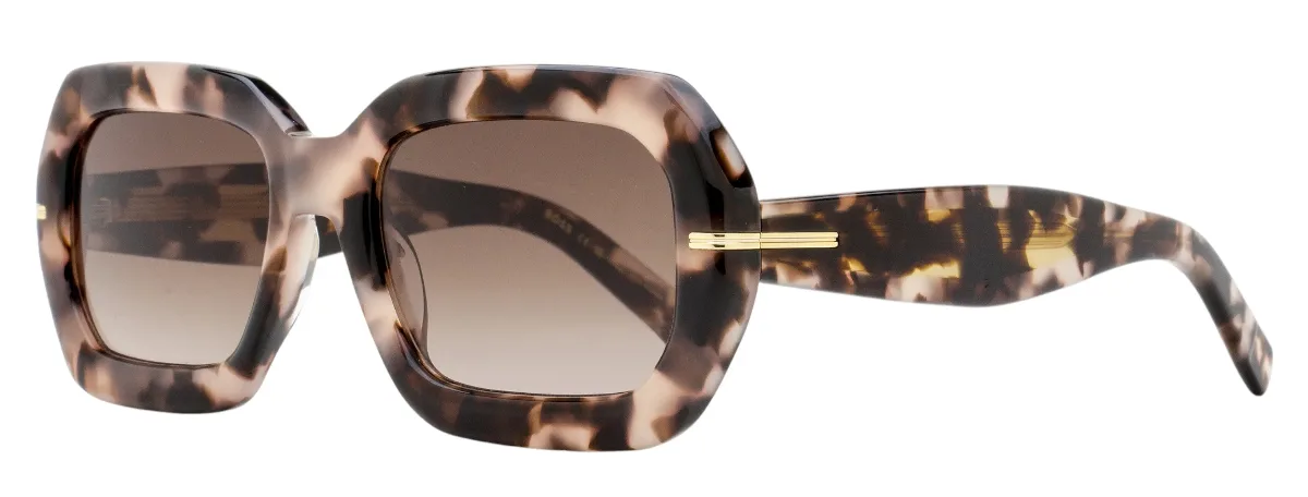 B1732GS Faceted Geometric Oversized Sunglasses