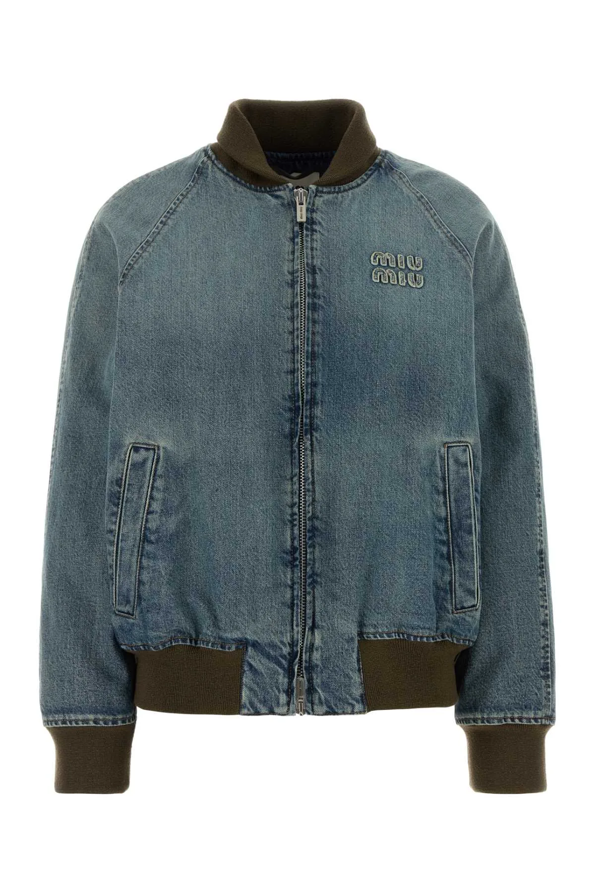 Denim Bomber Jacket