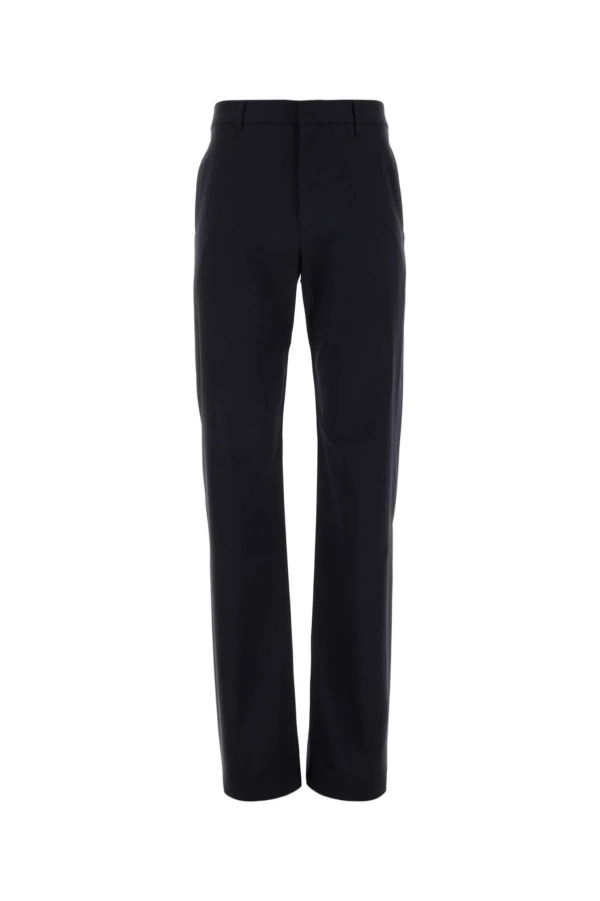 Stretch Wool Blend Trousers