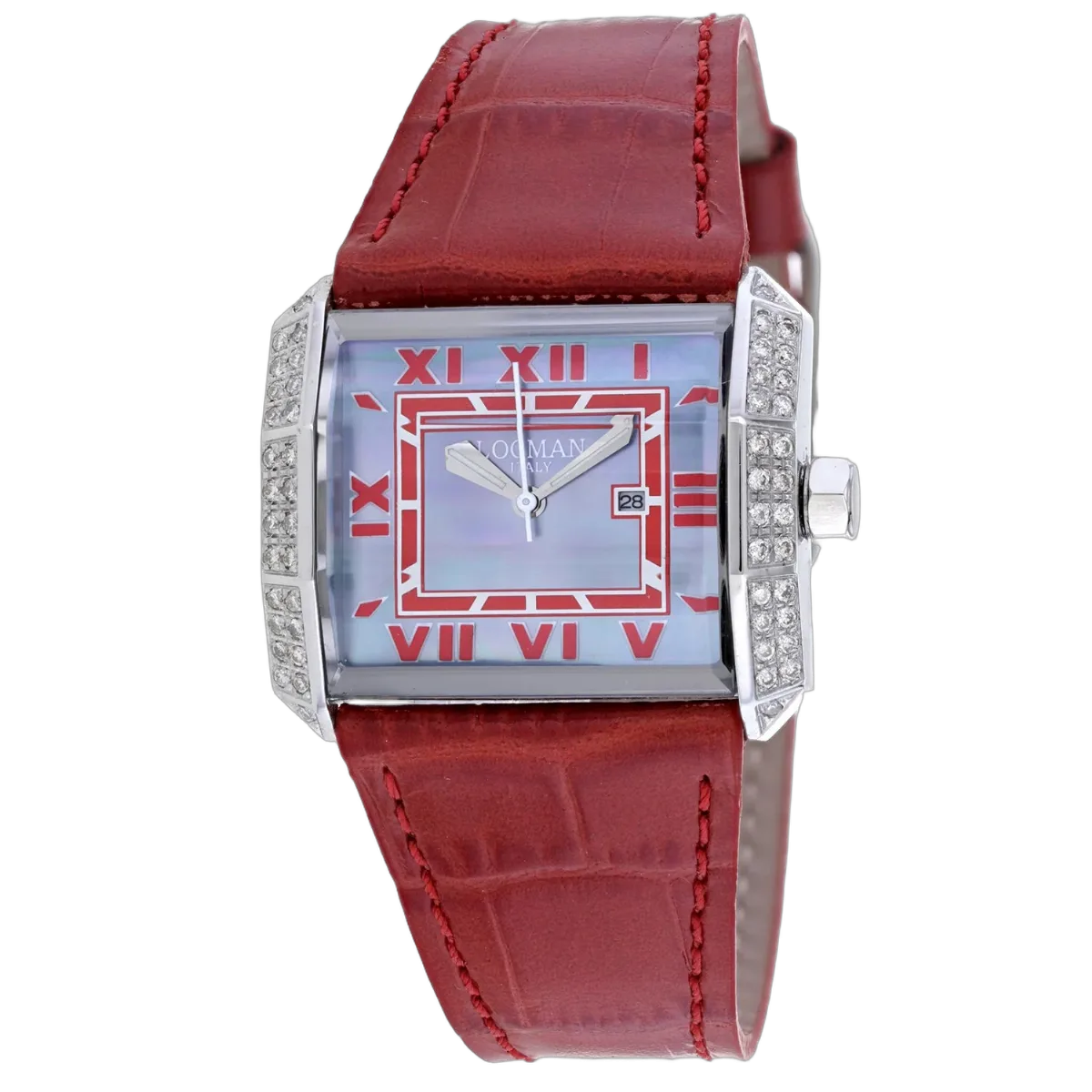 Diamond Classic Mother of Pearl Watch by Locman