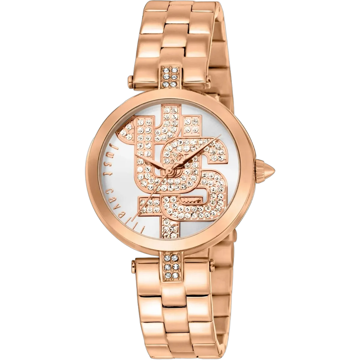 Just Cavalli Crystal-Embellished Watch by Just Cavalli