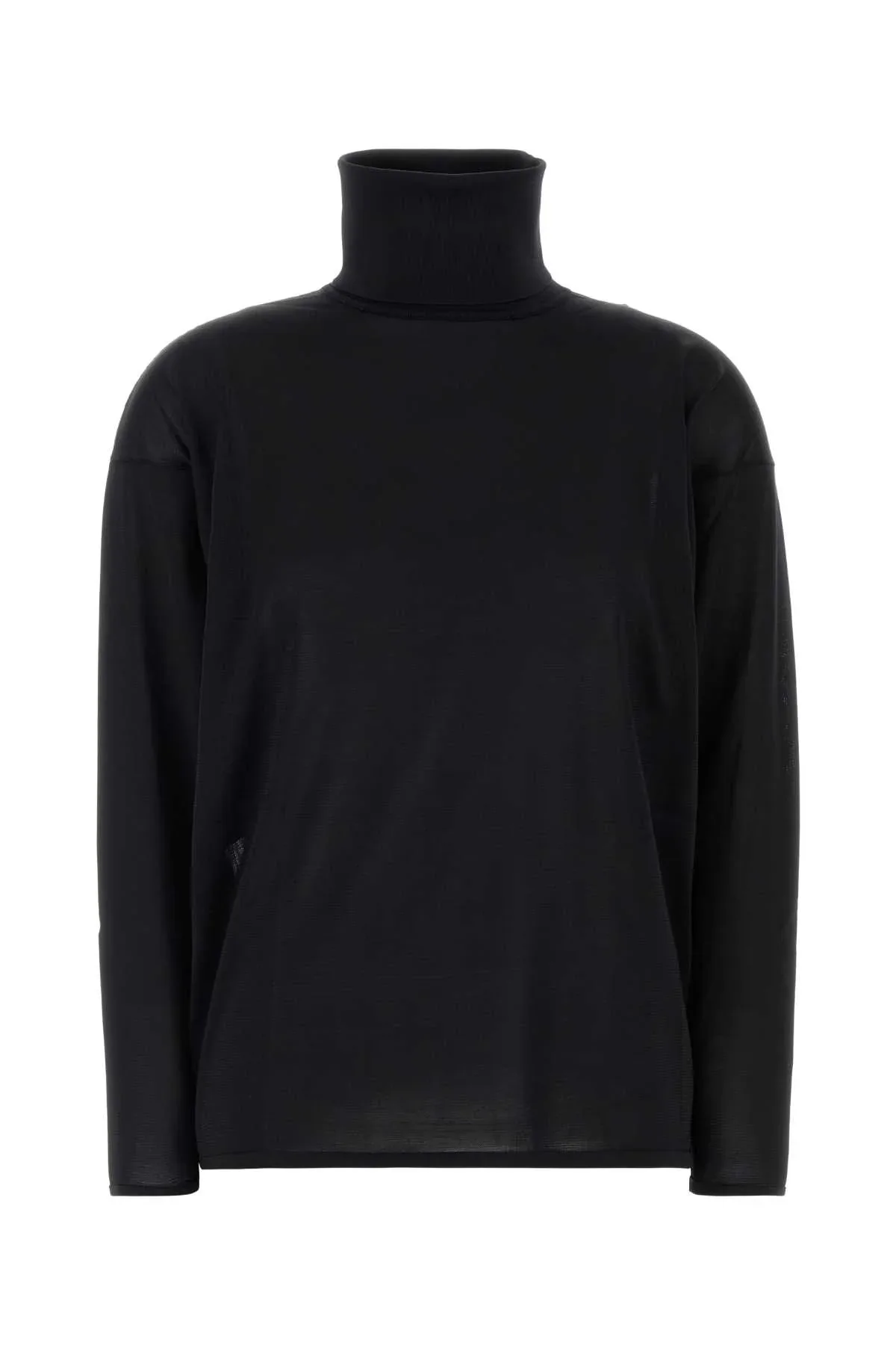 Silk Turtleneck Sweater
