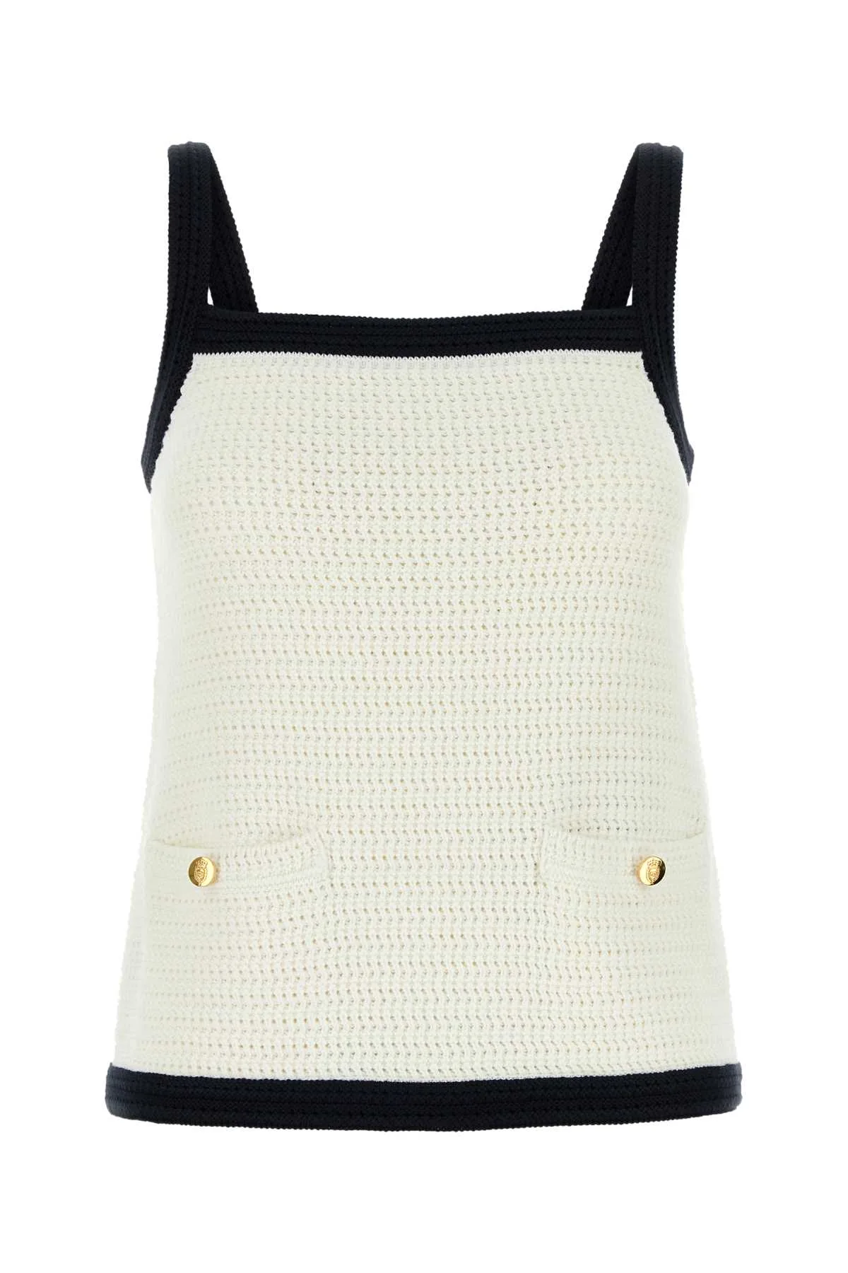 Stretch Crochet Tank Top