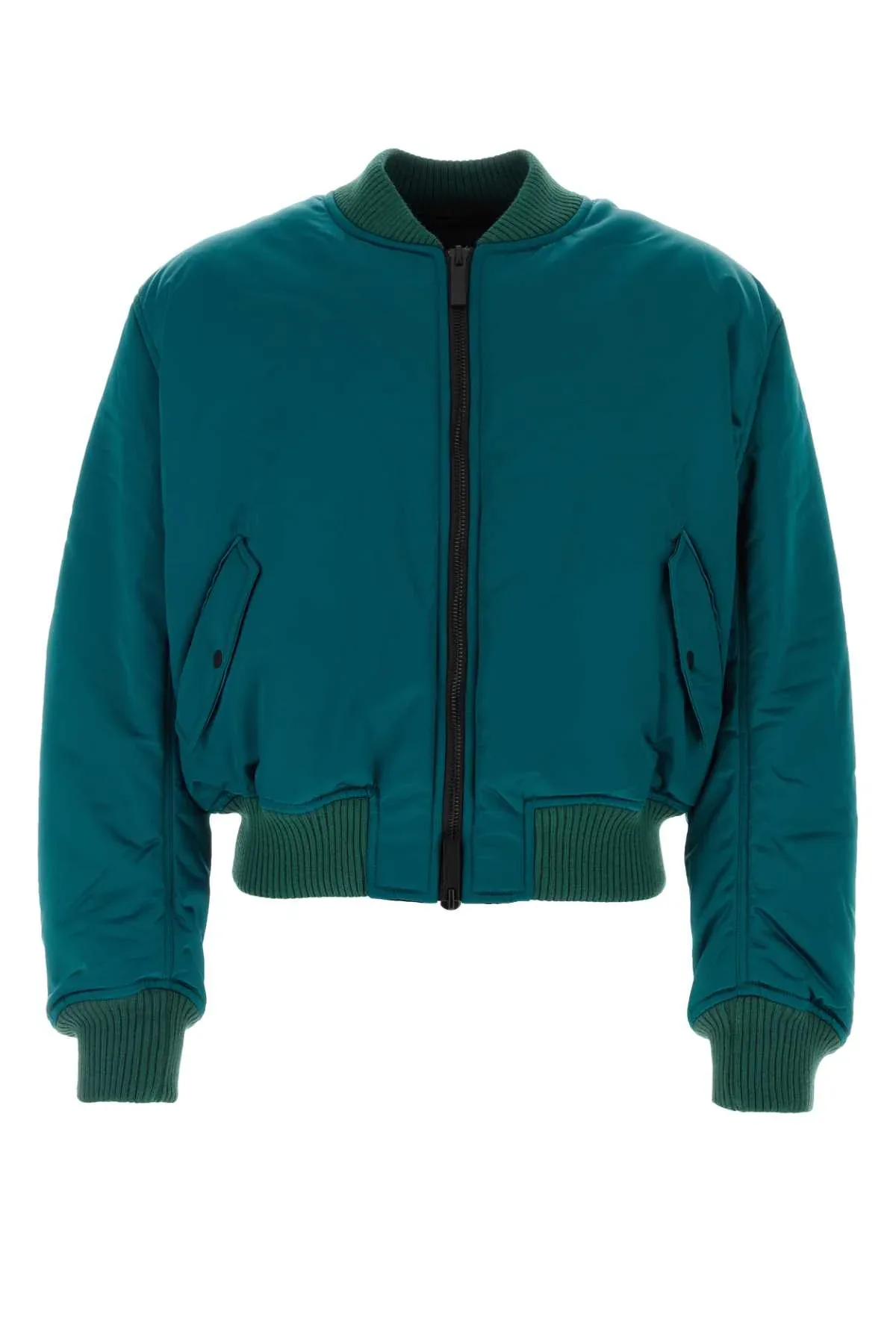 Technical Satin Bomber Jacket