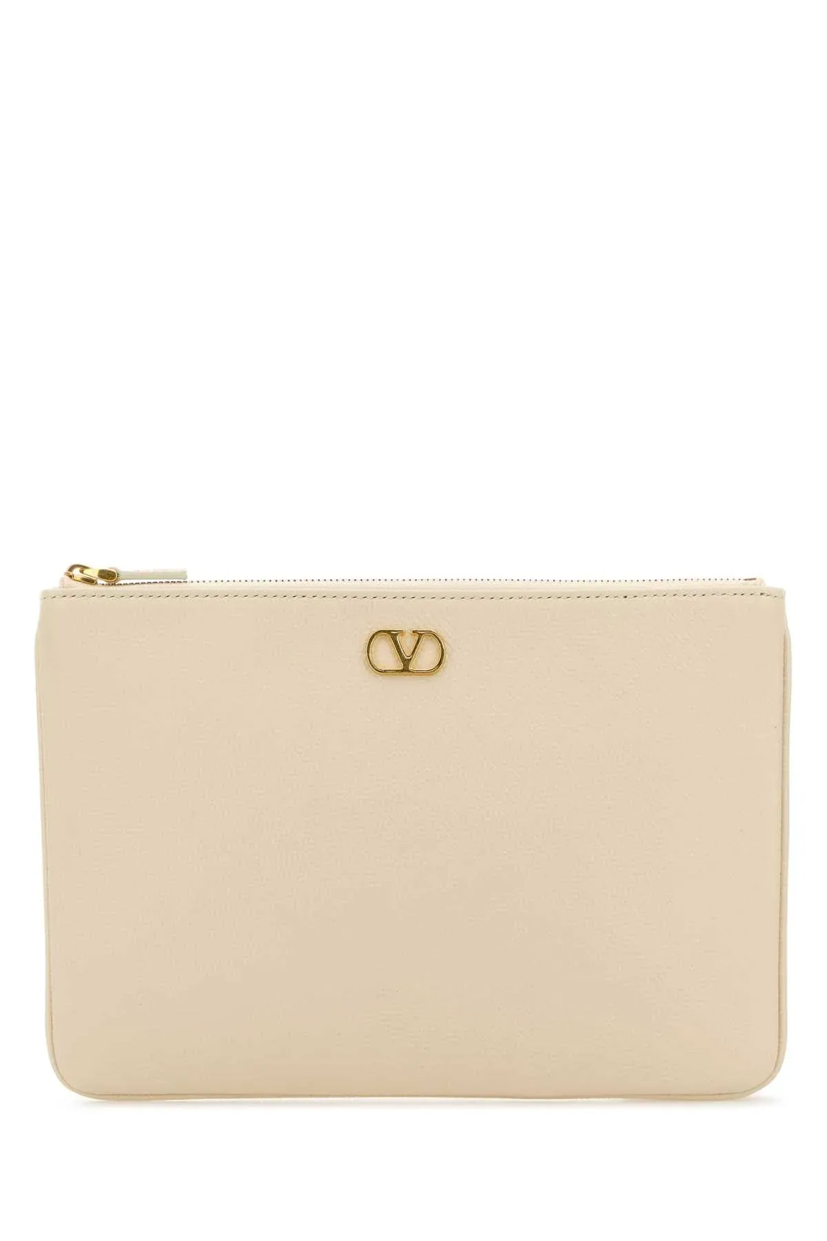 Signature Leather Clutch