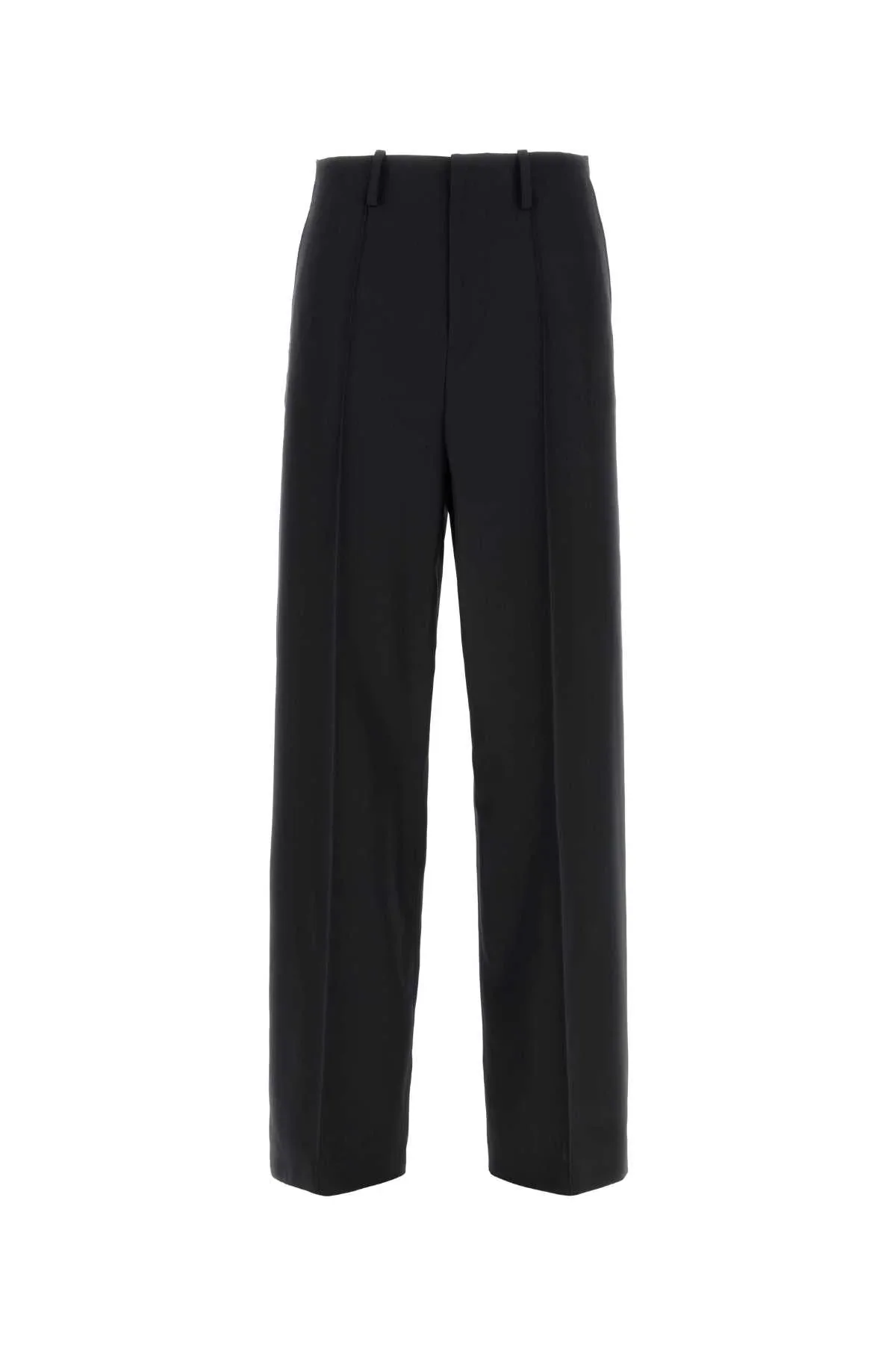 Virgin Wool Blend Trousers