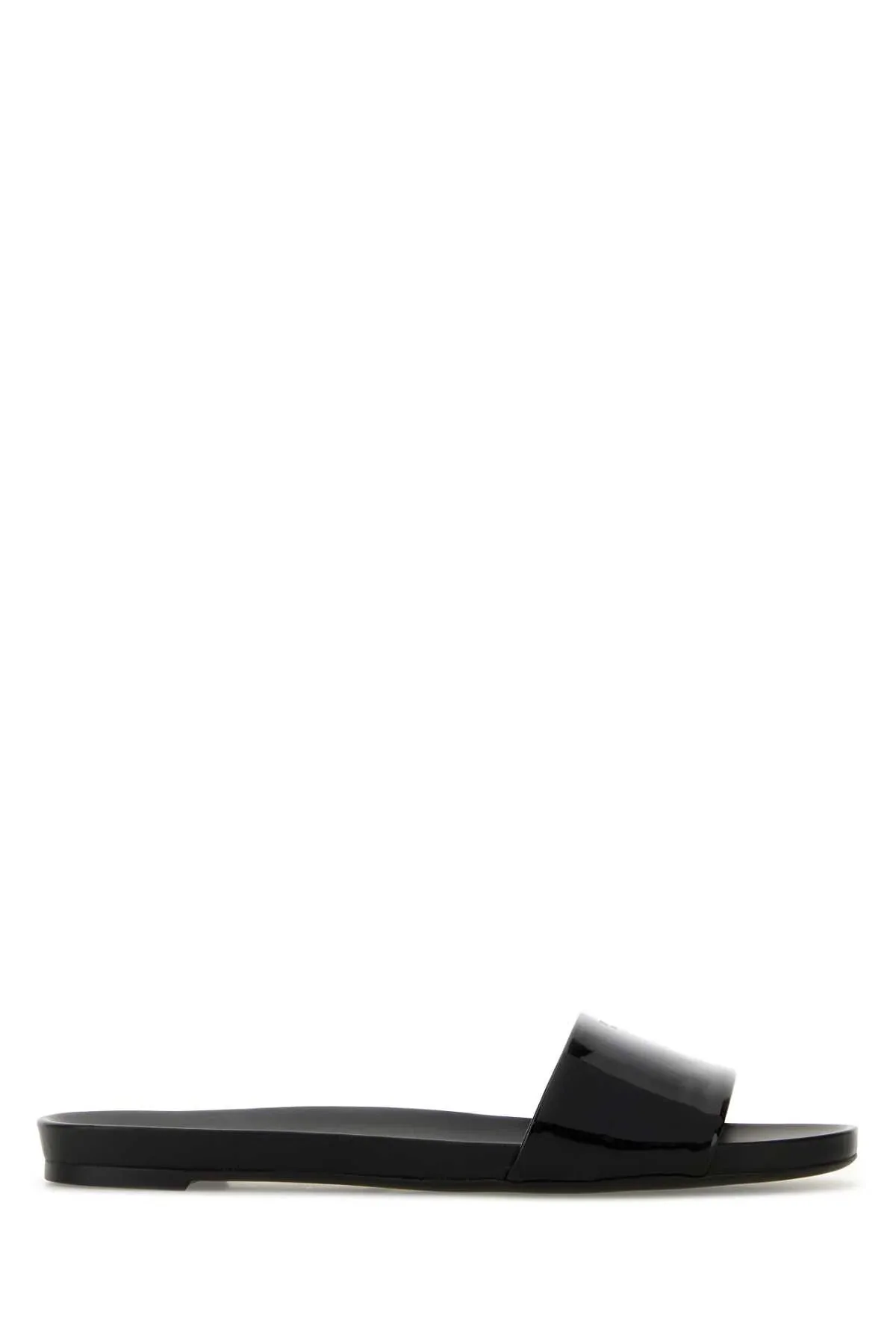 Leather Slide Flat