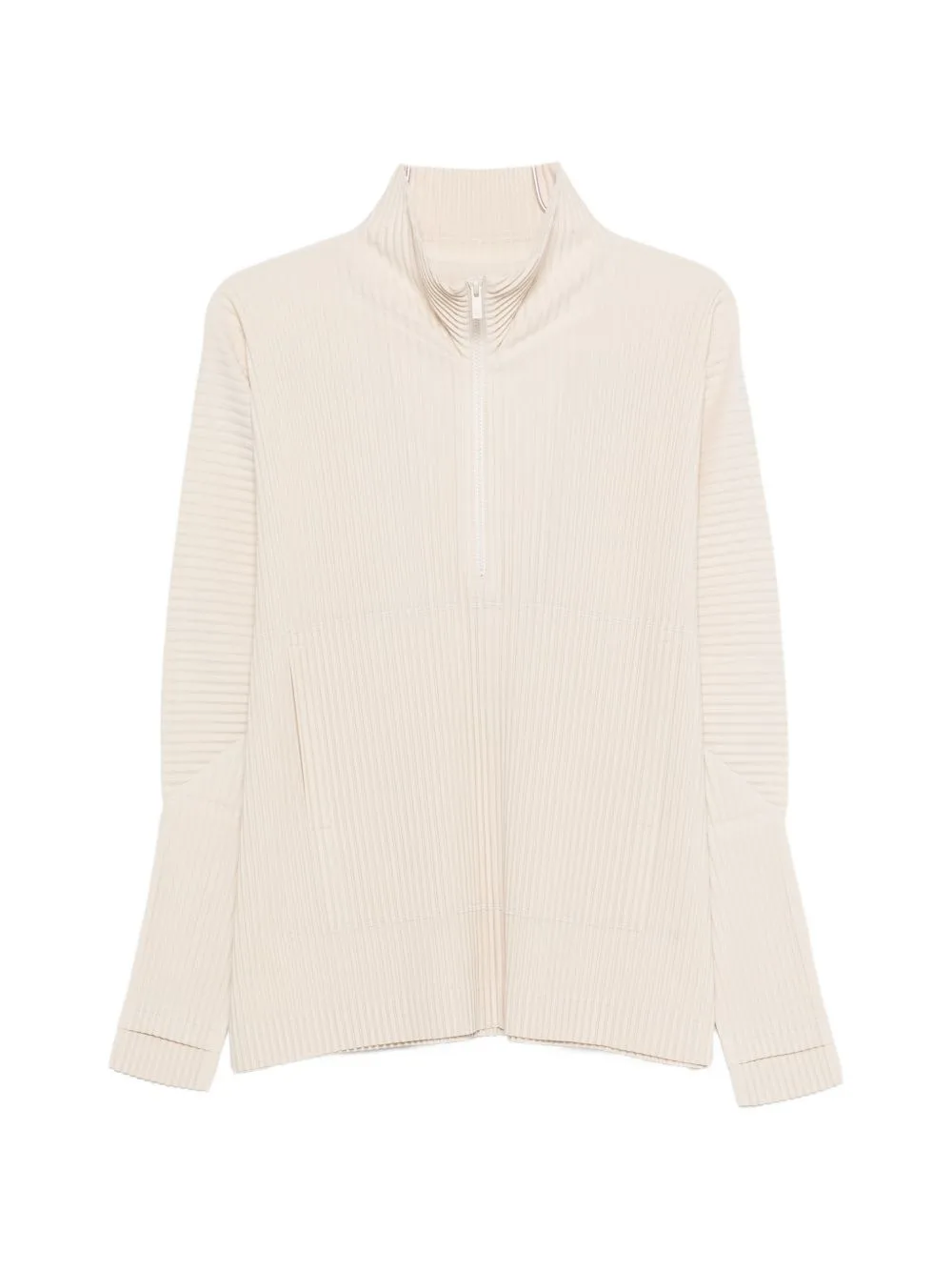Pleated Half-zip Sweater by Homme Plissé Issey Miyake