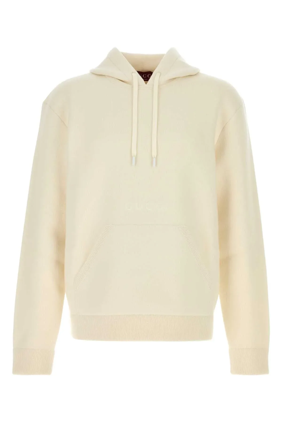 Stretch Wool Blend Hoodie