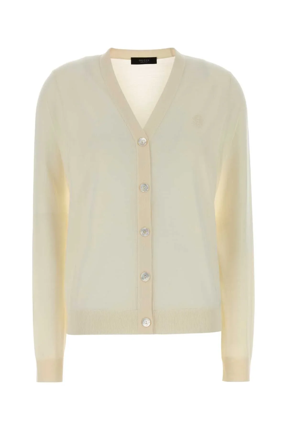 Wool V-Neck Cardigan