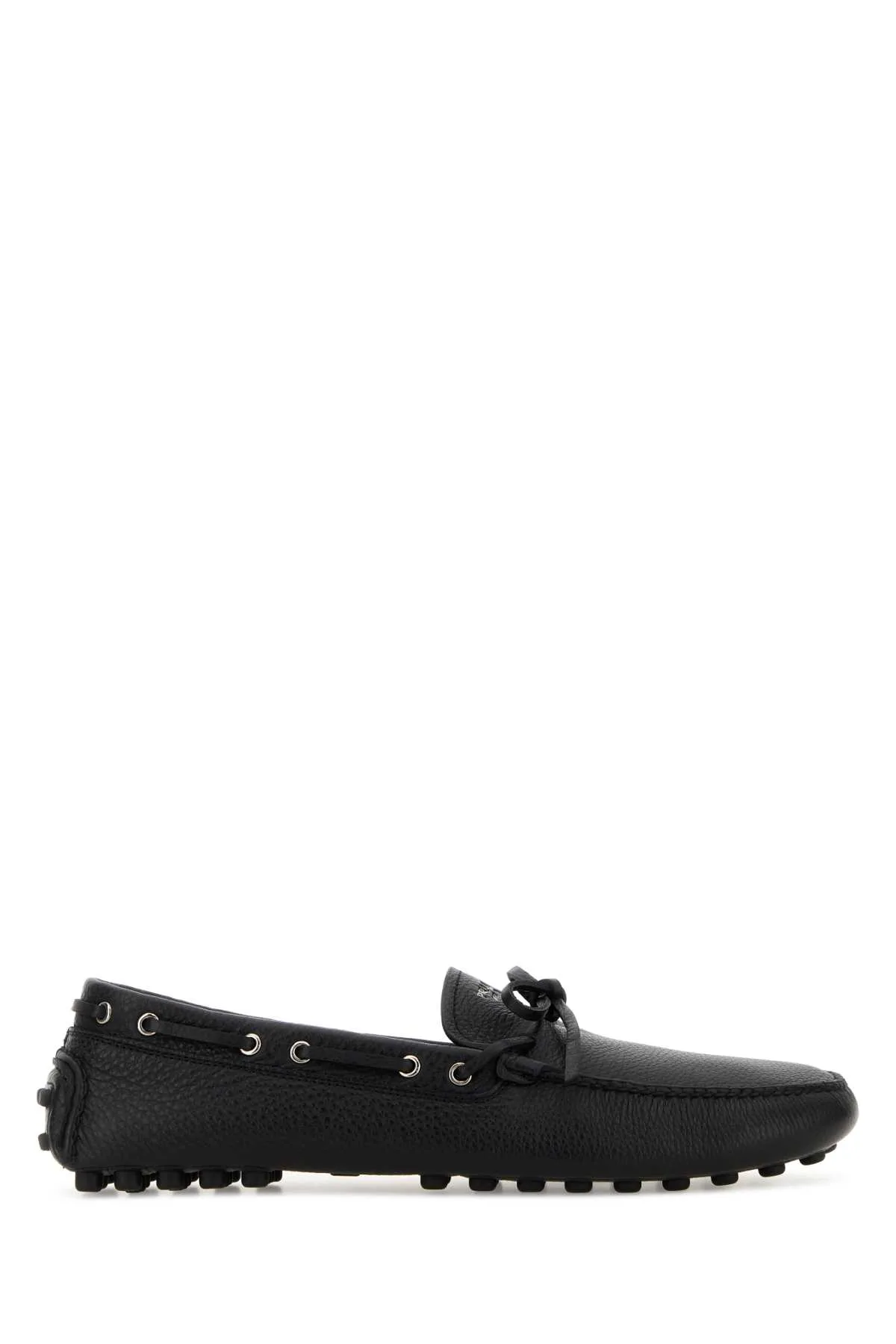 Black Leather Loafers