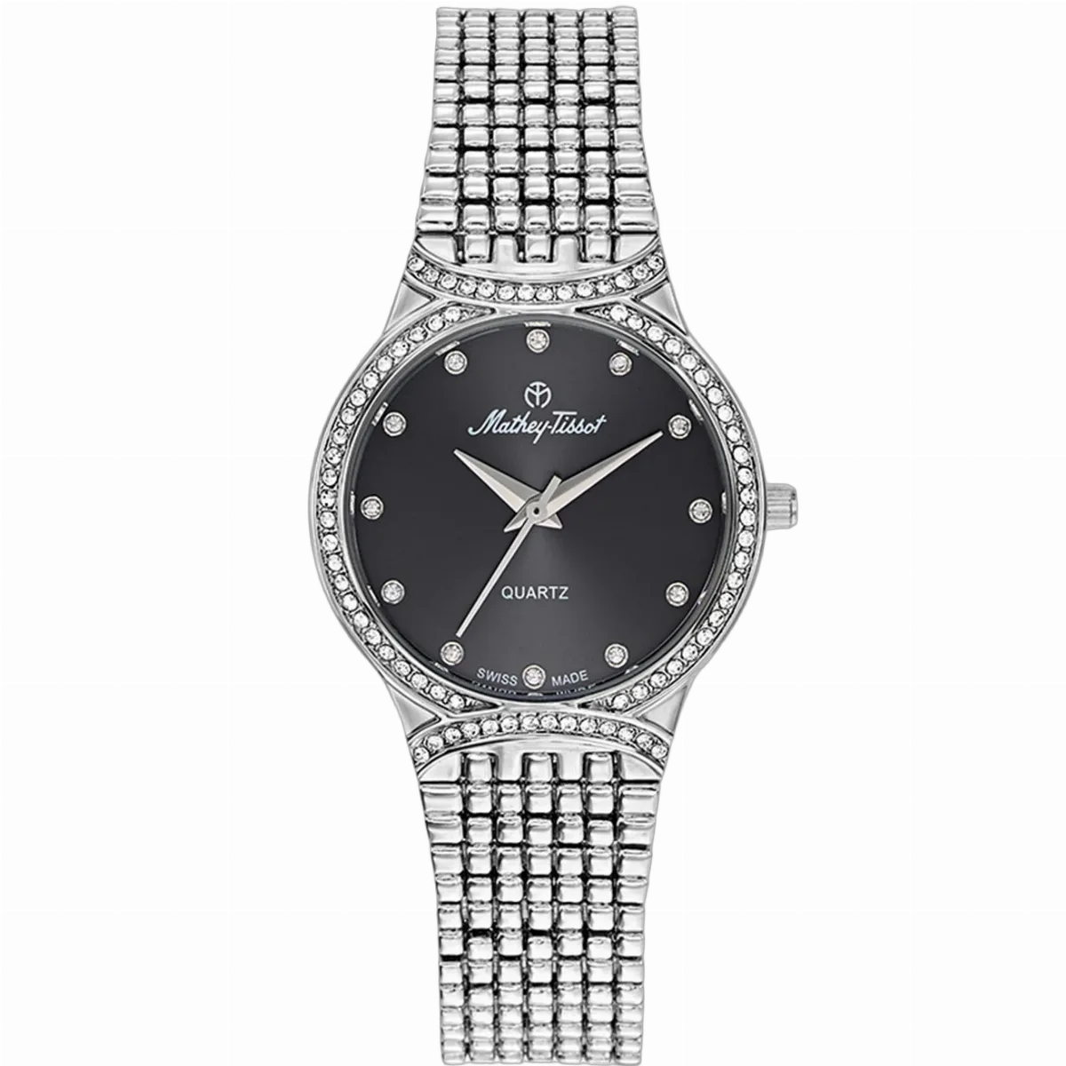 Diamond-Set Watch by Mathey-Tissot