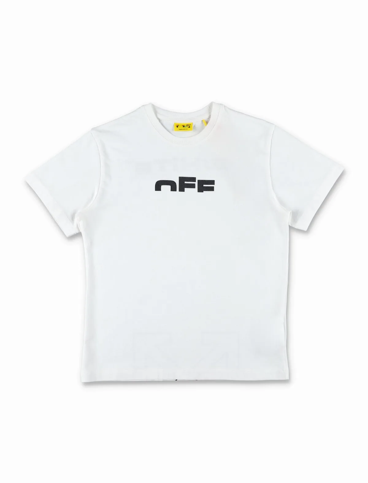 Kids Cotton T-shirt With Logo Print